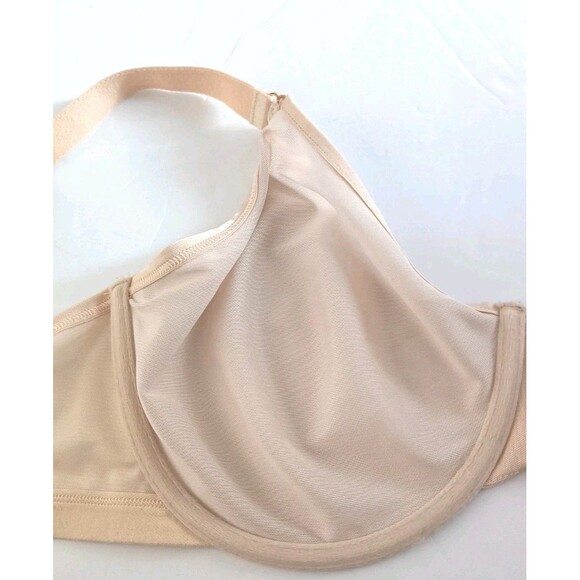 Soma Unbelievable Minimizer Bra Size 38D Pale Sand Unlined Underwire Balconett - Picture 5 of 7
